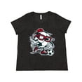 thumbnail image 1 of Inktastic Soccer Ball Women's Plus Size T-Shirt, 1 of 5