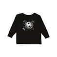thumbnail image 1 of Inktastic Soccer Breakthrough Boys or Girls Long Sleeve Toddler T-Shirt, 1 of 5