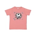thumbnail image 1 of Inktastic Soccer Breakthrough Boys or Girls Toddler T-Shirt, 1 of 5