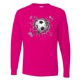 thumbnail image 1 of Inktastic Soccer Breakthrough Long Sleeve T-Shirt, 1 of 5
