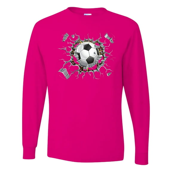 Inktastic Soccer Breakthrough Long Sleeve T-Shirt