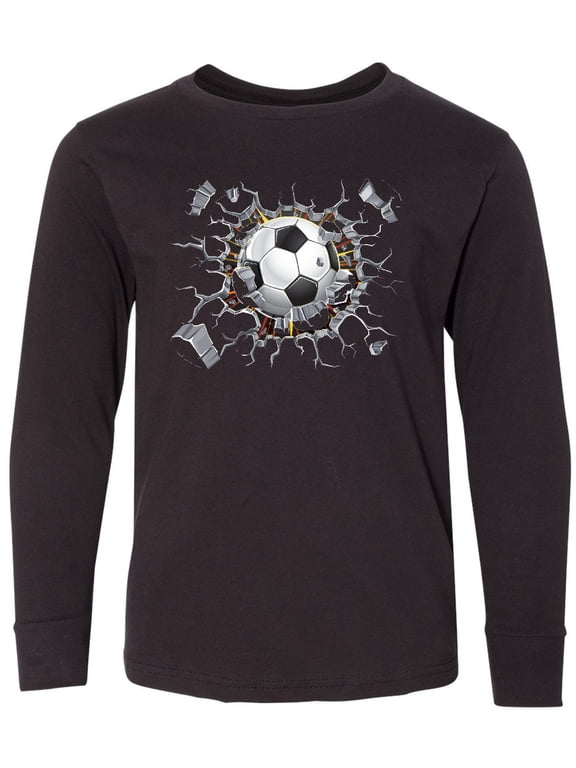 Soccer Breakthrough Long Sleeve Youth T-Shirt