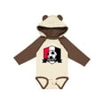 thumbnail image 1 of Inktastic Soccer Egypt Flag Banner Boys or Girls Long Sleeve Baby Bodysuit, 1 of 5