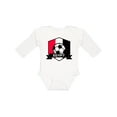 thumbnail image 1 of Inktastic Soccer Egypt Flag Banner Boys or Girls Long Sleeve Baby Bodysuit, 1 of 5