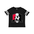 thumbnail image 1 of Inktastic Soccer Egypt Flag Banner Boys or Girls Toddler T-Shirt, 1 of 5