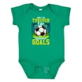 thumbnail image 1 of Inktastic Soccer Funny Goals Boys or Girls Baby Bodysuit, 1 of 5
