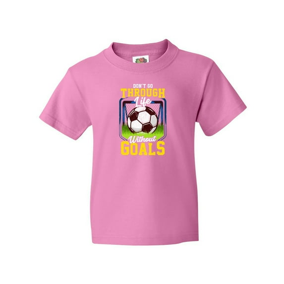 Inktastic Soccer Funny Goals Youth T-Shirt