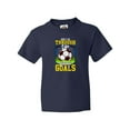 thumbnail image 1 of Inktastic Soccer Funny Goals Youth T-Shirt, 1 of 5
