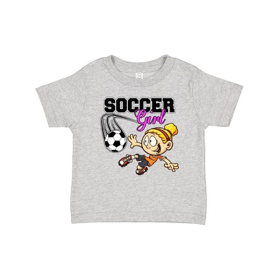Inktastic Soccer Girl Girls Baby T-Shirt
