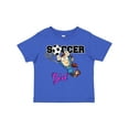 thumbnail image 1 of Inktastic Soccer Girl Goalie Girls Toddler T-Shirt, 1 of 5