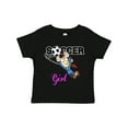 thumbnail image 1 of Inktastic Soccer Girl Goalie Girls Toddler T-Shirt, 1 of 5