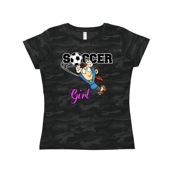 Inktastic Soccer Girl Goalie Women's T-Shirt