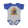 thumbnail image 1 of Inktastic Soccer Girl Superhero Girls Baby Bodysuit, 1 of 5