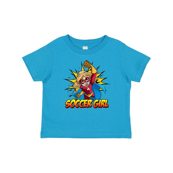 Inktastic Soccer Girl Superhero Girls Baby T-Shirt