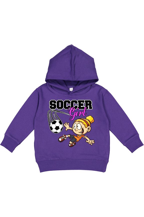 Soccer Girl Toddler Hoodie