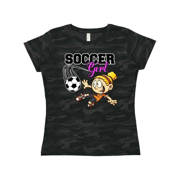 Inktastic Soccer Girl Women's T-Shirt