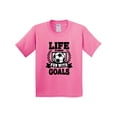 thumbnail image 1 of Inktastic Soccer Life is More Fun with Goals Youth T-Shirt, 1 of 5