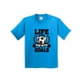 thumbnail image 1 of Inktastic Soccer Life is More Fun with Goals Youth T-Shirt, 1 of 5