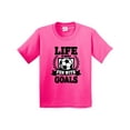 thumbnail image 1 of Inktastic Soccer Life is More Fun with Goals Youth T-Shirt, 1 of 5
