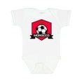 thumbnail image 1 of Inktastic Soccer Morocco Flag Banner Boys or Girls Baby Bodysuit, 1 of 5