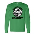 thumbnail image 1 of Inktastic Soccer My Favorite Player Calls Me Grammy Long Sleeve T-Shirt, 1 of 5
