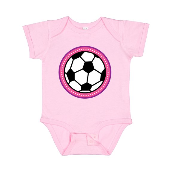 Inktastic Soccer Player Girls Sports Ball Girls Baby Bodysuit