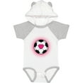 thumbnail image 1 of Inktastic Soccer Player Sports Lover Girls Baby Bodysuit, 1 of 5