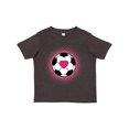thumbnail image 1 of Inktastic Soccer Player Sports Lover Girls Toddler T-Shirt, 1 of 5