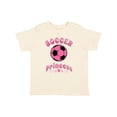 thumbnail image 1 of Inktastic Soccer Princess Girls Toddler T-Shirt, 1 of 5