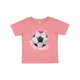 thumbnail image 1 of Inktastic Soccer Princess- Tiara Girls Baby T-Shirt, 1 of 5