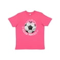 thumbnail image 1 of Inktastic Soccer Princess Tiara Youth T-Shirt, 1 of 5