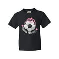thumbnail image 1 of Inktastic Soccer Princess- Tiara Youth T-Shirt, 1 of 5