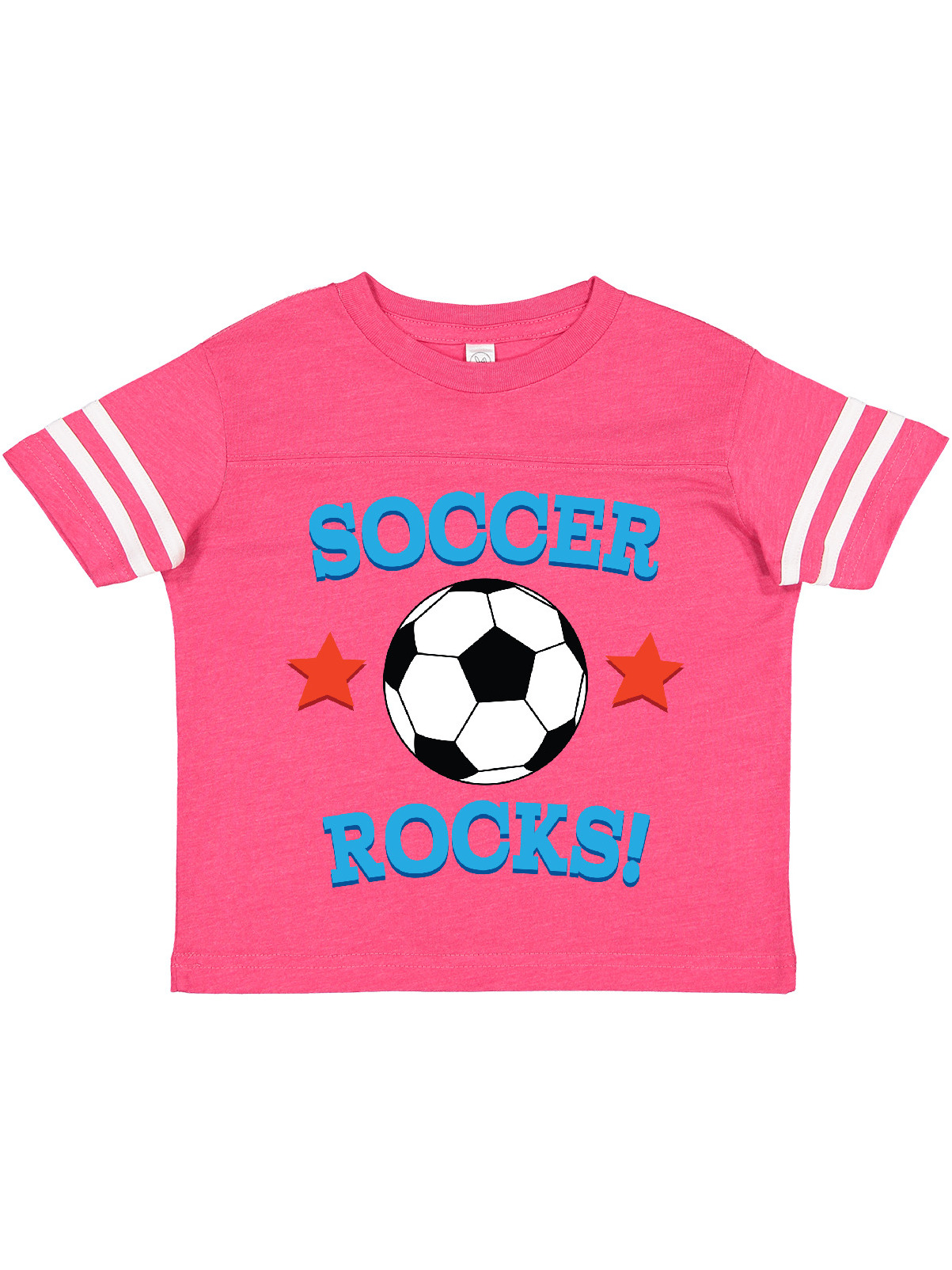 Inktastic Soccer Rocks Coach Player Gift Boys or Girls Toddler T-Shirt - image 1 of 4
