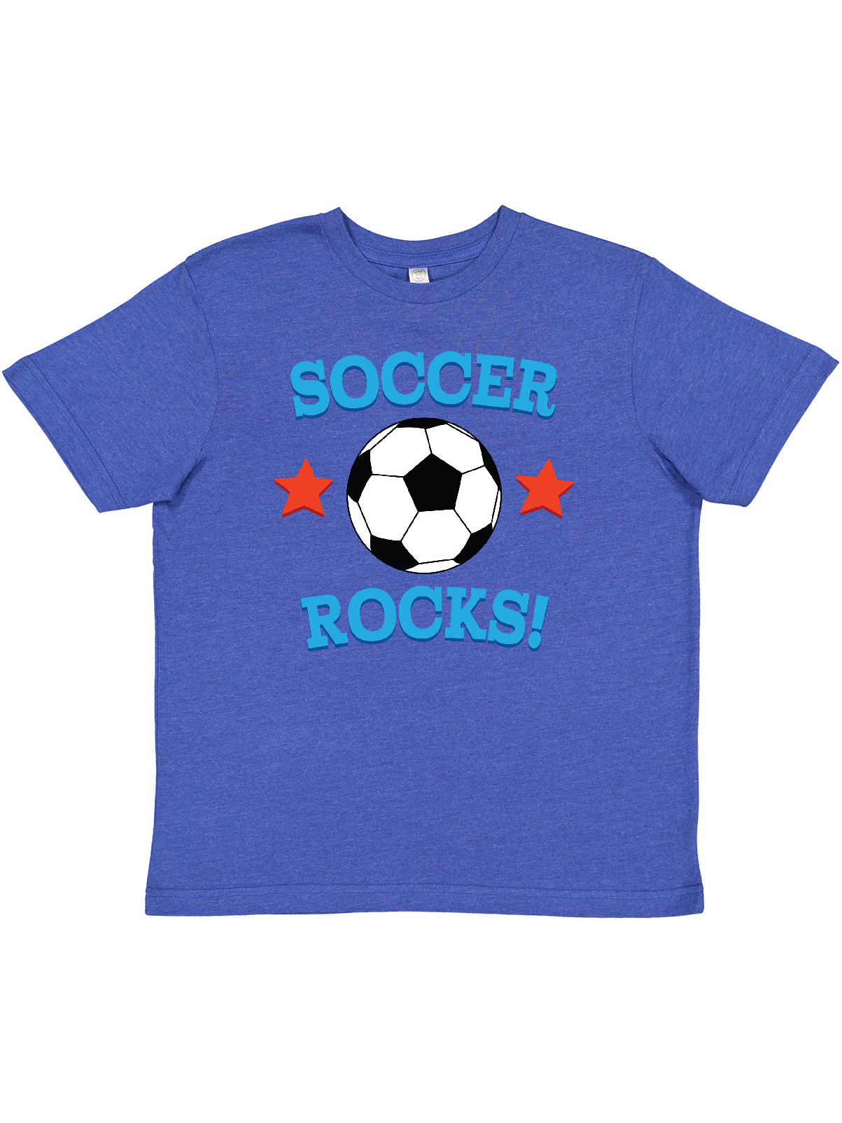 Inktastic Soccer Rocks Coach Player Youth T-Shirt - image 1 of 4