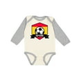 thumbnail image 1 of Inktastic Soccer Spain Flag Banner Boys or Girls Long Sleeve Baby Bodysuit, 1 of 5