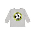 thumbnail image 1 of Inktastic Soccer Sports Ball Boys or Girls Long Sleeve Toddler T-Shirt, 1 of 5
