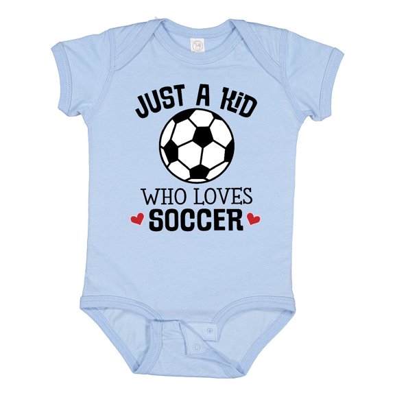 Inktastic Soccer Sports Gift for Kids Boys or Girls Baby Bodysuit