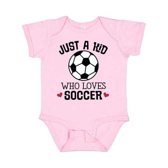 Inktastic Soccer Sports Gift for Kids Boys or Girls Baby Bodysuit