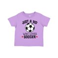 thumbnail image 1 of Inktastic Soccer Sports for Kids Boys or Girls Toddler T-Shirt, 1 of 5