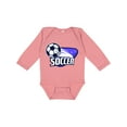 thumbnail image 1 of Inktastic Soccer Stars Boys or Girls Long Sleeve Baby Bodysuit, 1 of 5