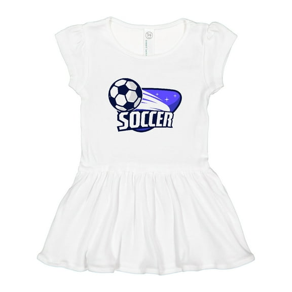 Inktastic Soccer Stars Girls Baby Dress
