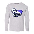 thumbnail image 1 of Inktastic Soccer Stars Long Sleeve Youth T-Shirt, 1 of 5