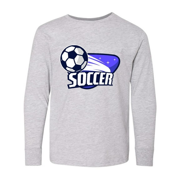 Inktastic Soccer Stars Long Sleeve Youth T-Shirt