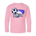 thumbnail image 1 of Inktastic Soccer Stars Long Sleeve Youth T-Shirt, 1 of 5