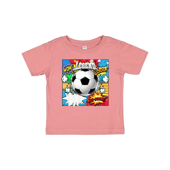 Inktastic Soccer Superhero Boys or Girls Baby T-Shirt