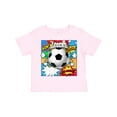 thumbnail image 1 of Inktastic Soccer Superhero Boys or Girls Toddler T-Shirt, 1 of 5