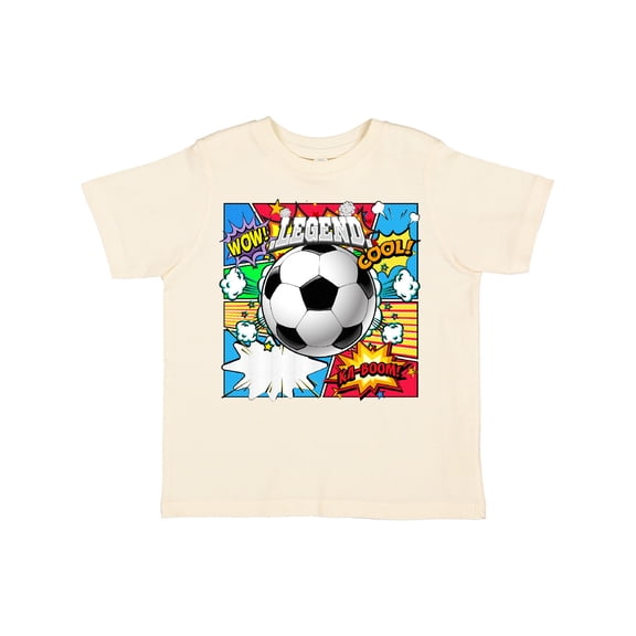 Inktastic Soccer Superhero Boys or Girls Toddler T-Shirt