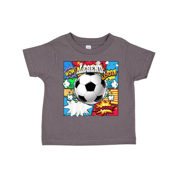 Inktastic Soccer Superhero Boys or Girls Toddler T-Shirt
