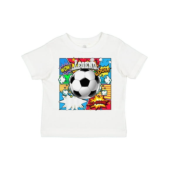 Inktastic Soccer Superhero Boys or Girls Toddler T-Shirt