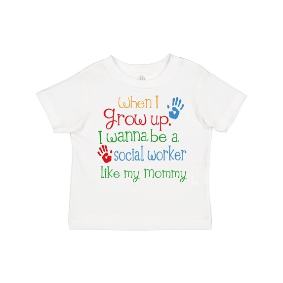 Inktastic Social Worker like Mommy Boys or Girls Toddler T-Shirt